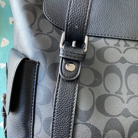 Coach Monogram Drawstring Backpack - Picture 6 of 13